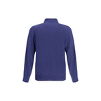 Brunello Cucinelli Blue Cashmere Dress Shirt