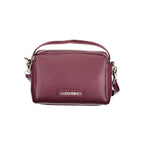 Mario Valentino Rosso Poliuretano Womens Bag with Adjustable Shoulder Strap