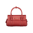Mario Valentino Red Polyethylene Handbag