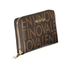 Mario Valentino Brown Polyurethane Women's Wallet