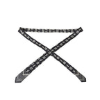 Dolce & Gabbana Black And White Silk Tie