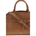 Coccinelle Brown Calf Leather Bos Taurus Handbag