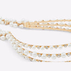 ALDO Blue Glass Headband