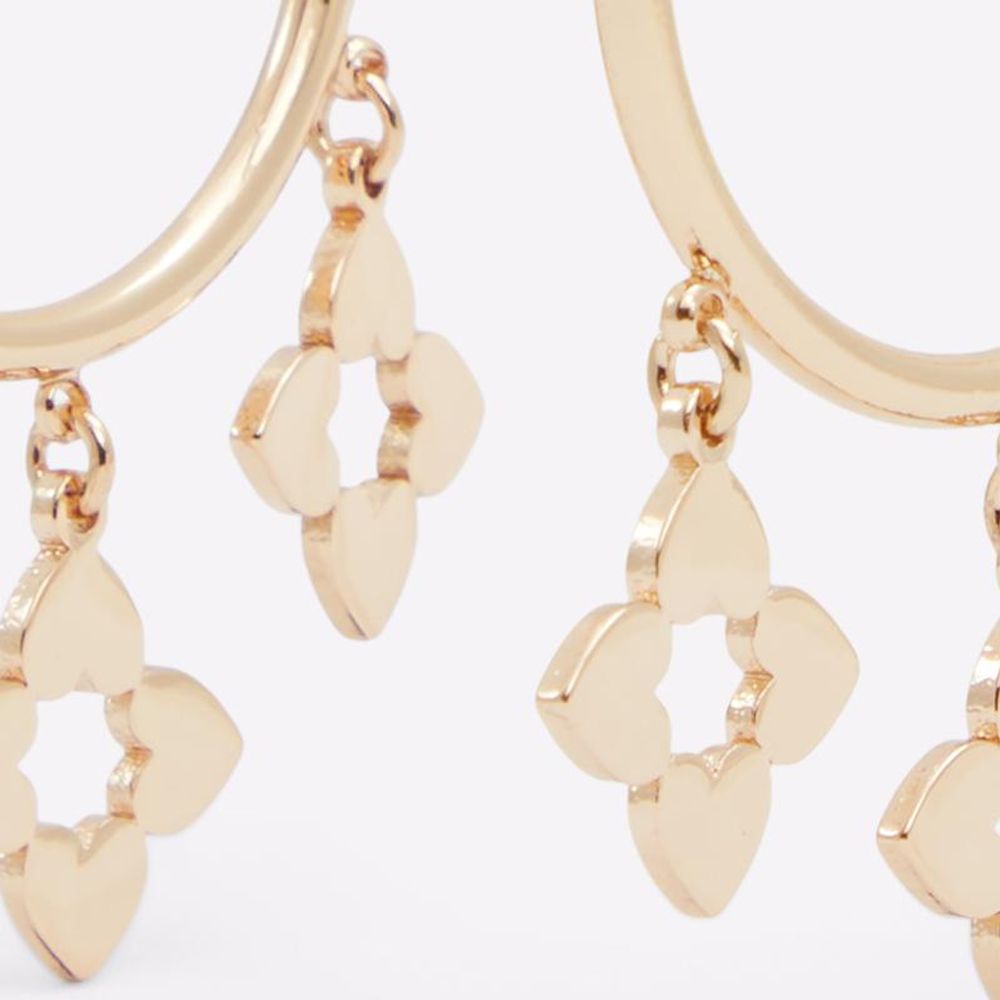 ALDO Gold Elastane Earrings