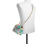 ALDO Light Blue Polyethylene Shoulder Bag