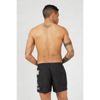 Moschino Black Polyester Swim Shorts