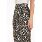 Patrizia Pepe Multicolor Flax Casual Pants