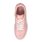 Fila Pink Leather Low Top Sneakers