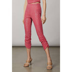 Patrizia Pepe Red Polyester Casual Pants
