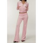 Juicy Couture Pink Polyester Sweatshirt