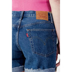 Levi's Blue Cotton Shorts