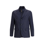Herno Blue Polyester Jacket