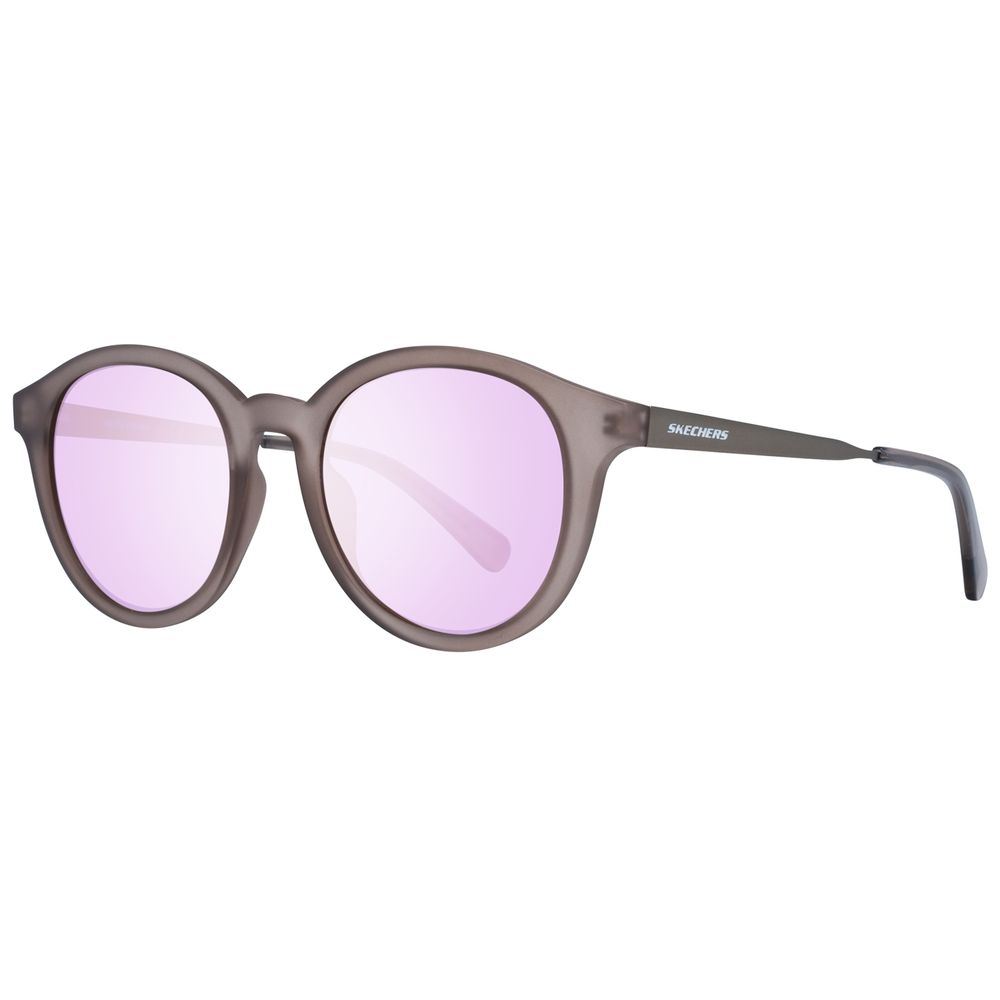 SKECHERS Gray Plastic Sunglasses