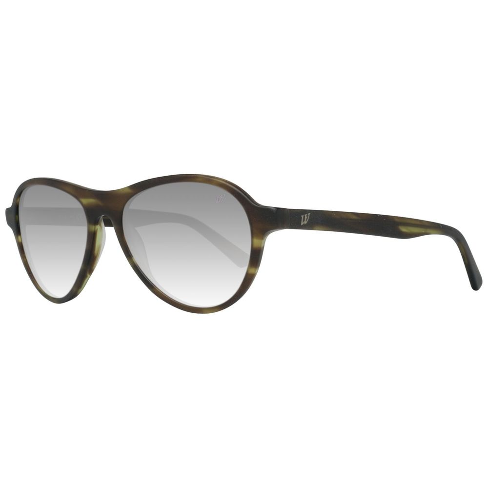 WEB EYEWEAR Brown Plastic Sunglasses