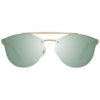 WEB EYEWEAR Gold Metal Sunglasses