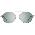 WEB EYEWEAR Rose Gold Metal Sunglasses
