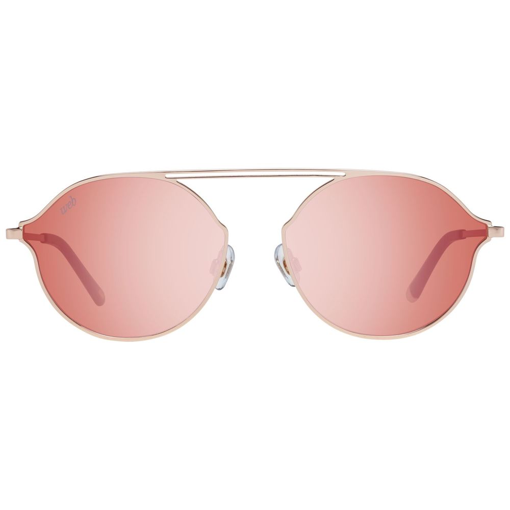 WEB EYEWEAR Bronze Metal Sunglasses