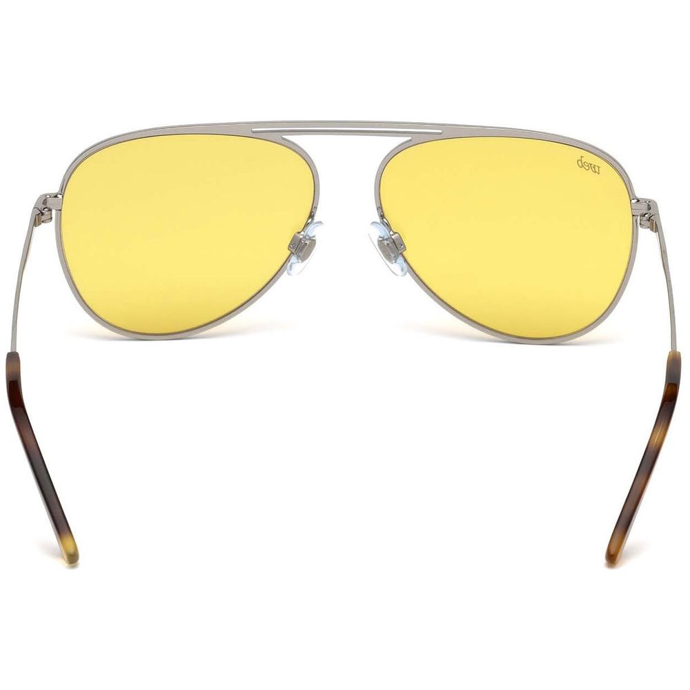 WEB EYEWEAR Silver Metal Sunglasses