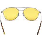 WEB EYEWEAR Silver Metal Sunglasses