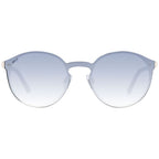 WEB EYEWEAR Rose Gold Metal Sunglasses