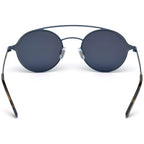 WEB EYEWEAR Blue Metal Sunglasses