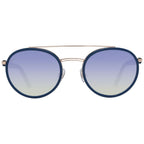 WEB EYEWEAR Blue Metal Sunglasses