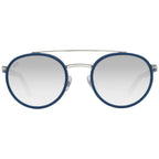 WEB EYEWEAR Blue Metal Sunglasses