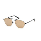 WEB EYEWEAR Black Metal Sunglasses