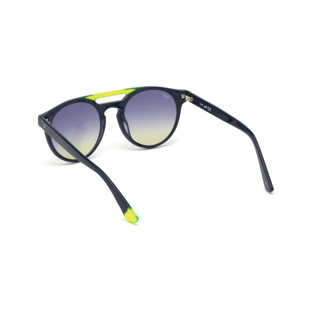 WEB EYEWEAR Blue Plastic Sunglasses