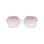 Victoria Beckham Gold Metal Sunglasses