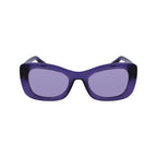 Victoria Beckham Gray Acetate Sunglasses