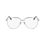 Victoria Beckham Gray Metal Glasses (Frames)