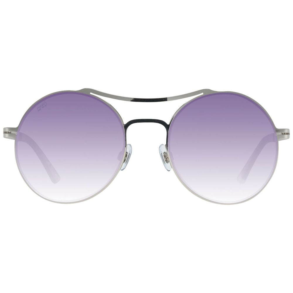 WEB EYEWEAR Gold Metal Sunglasses