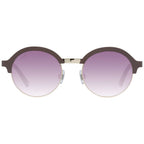 WEB EYEWEAR Gold Metal Sunglasses
