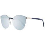 WEB EYEWEAR Gold Metal Sunglasses