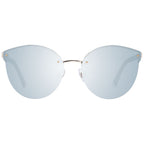 WEB EYEWEAR Gold Metal Sunglasses