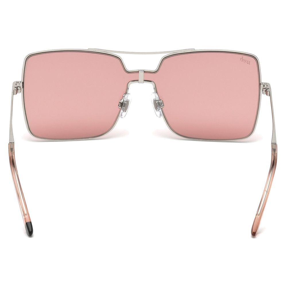 WEB EYEWEAR Silver Metal Sunglasses