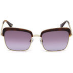 WEB EYEWEAR Gold Metal Sunglasses
