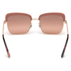WEB EYEWEAR Gold Metal Sunglasses