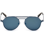 WEB EYEWEAR Blue Metal Sunglasses