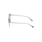 WEB EYEWEAR Gold Metal Sunglasses