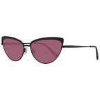 WEB EYEWEAR Black Metal Sunglasses