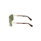 WEB EYEWEAR Gold Metal Sunglasses