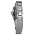 JUSTINA Silver Stainless Steel Dress Watch