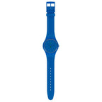 SWATCH Blue Plastic Dress Watch