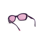 WEB EYEWEAR Purple Plastic Sunglasses