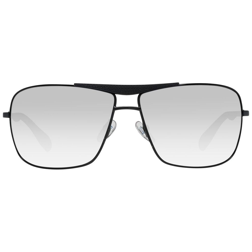 WEB EYEWEAR Black Metal Sunglasses