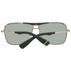 WEB EYEWEAR Gold Metal Sunglasses