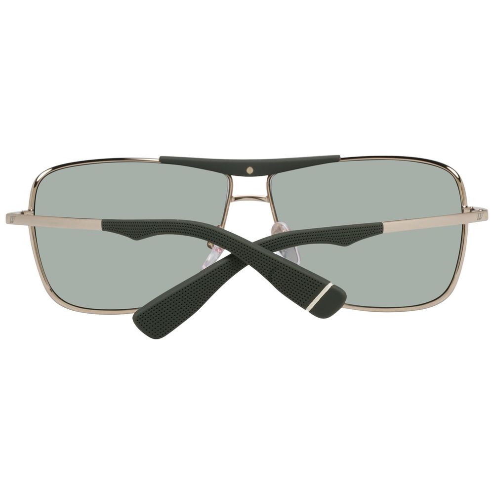 WEB EYEWEAR Gold Metal Sunglasses