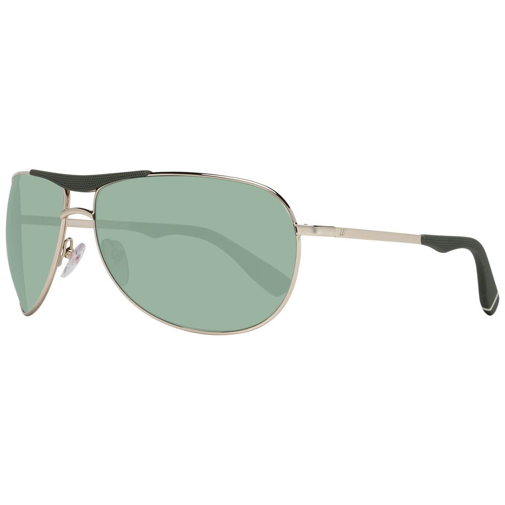 WEB EYEWEAR Gold Metal Sunglasses